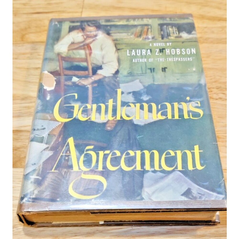 Gentleman's Agreement by Laura Z. Hobson (Book Club Edition, 1947)